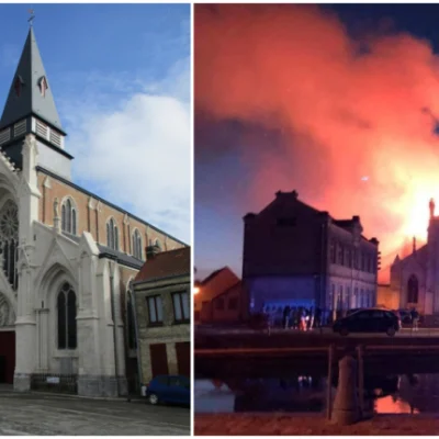 Se incendia otra iglesia en Francia 