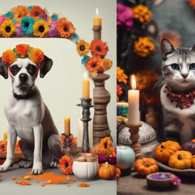 Día de muertos para mascotas ¿debemos ponerlos en el altar?