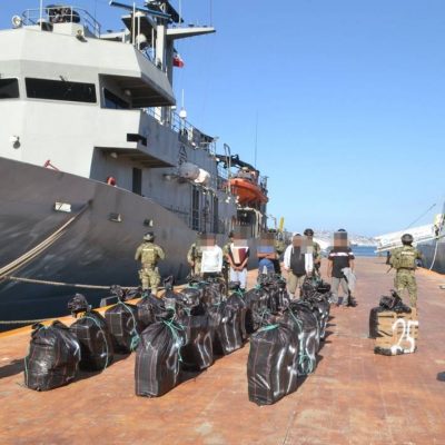 La Marina incauta más de 3 toneladas de cocaína en Acapulco