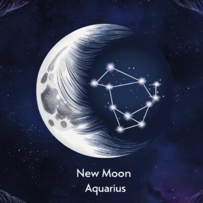 ¡Ya viene la Luna nueva en Acuario! 